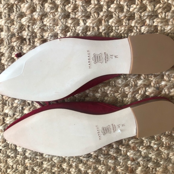 New: Margaux New York Ballet Mule in Suede. Handmade in Spain. Size 41 - Picture 9 of 12
